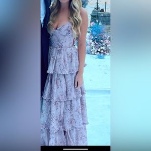 V Chapman caterina dress in rose